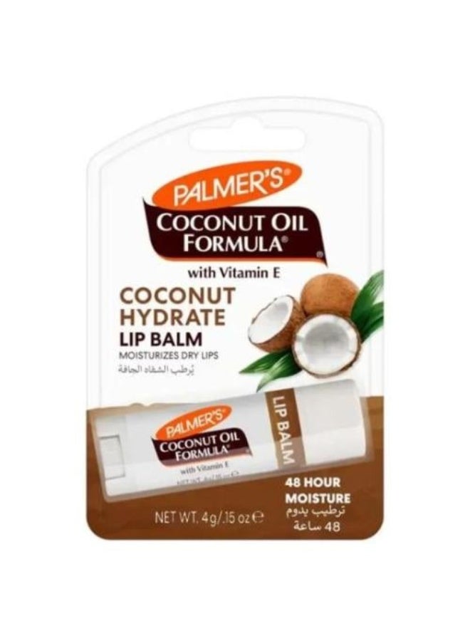 مرطب الشفاه بزيت جوز الهند وفيتامين إي 4 جرام Coconut Oil